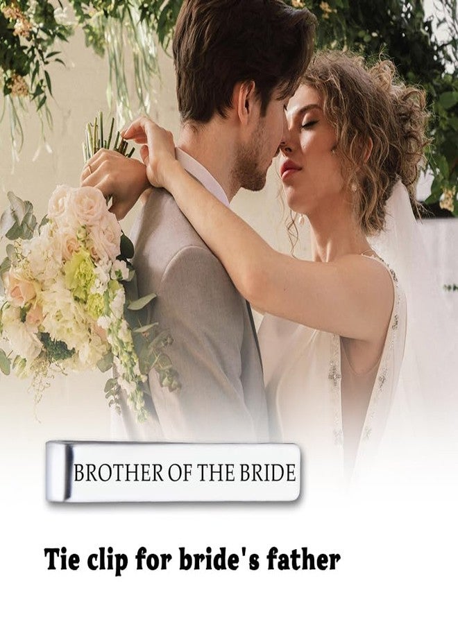 yaozeio Brother of The Bride Gifts for Brother Wedding Day Gift for Brother Wedding Tie Clip Gifts for Big Brother Birthday Gifts for Brother Wedding Gift for Brothers Brother Gifts from Sister - Image 3