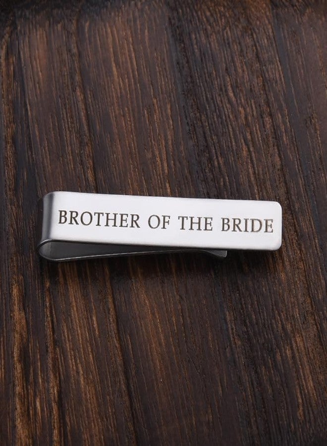 yaozeio Brother of The Bride Gifts for Brother Wedding Day Gift for Brother Wedding Tie Clip Gifts for Big Brother Birthday Gifts for Brother Wedding Gift for Brothers Brother Gifts from Sister - Image 5