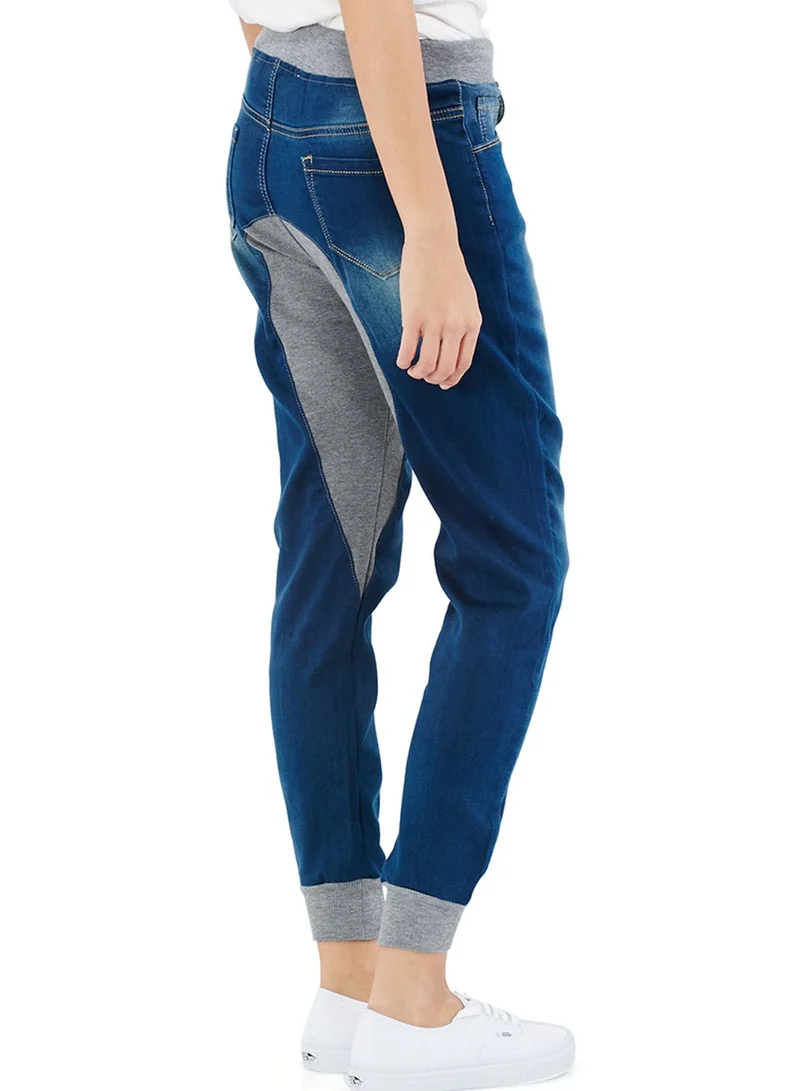 Ginger Denim Joggers