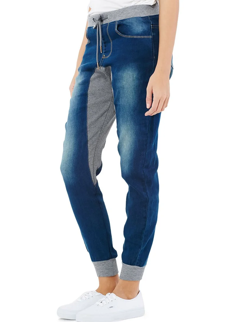 Ginger Denim Joggers