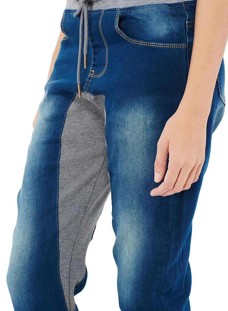 Ginger Denim Joggers