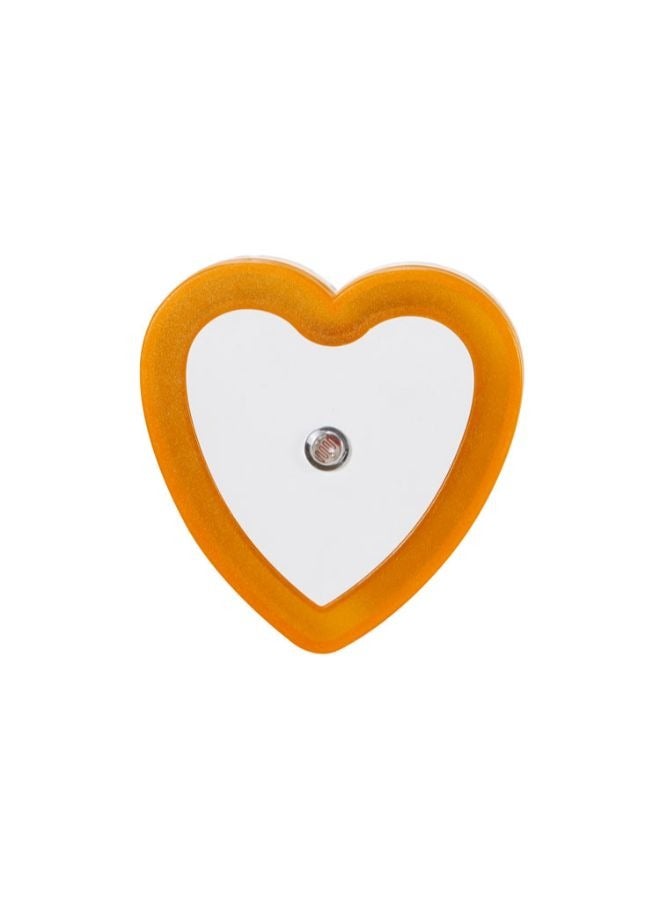 إيزي لايف مصباح LED ليلي على شكل قلب (مكون إضافي) ، مستشعر ذكي من الغسق إلى الفجر ، مصابيح ليلية أوتوماتيكية ، مناسبة لغرفة النوم والحمام والمرحاض والسلالم والمطبخ والمدخل - قابس المملكة المتحدة - Image 1