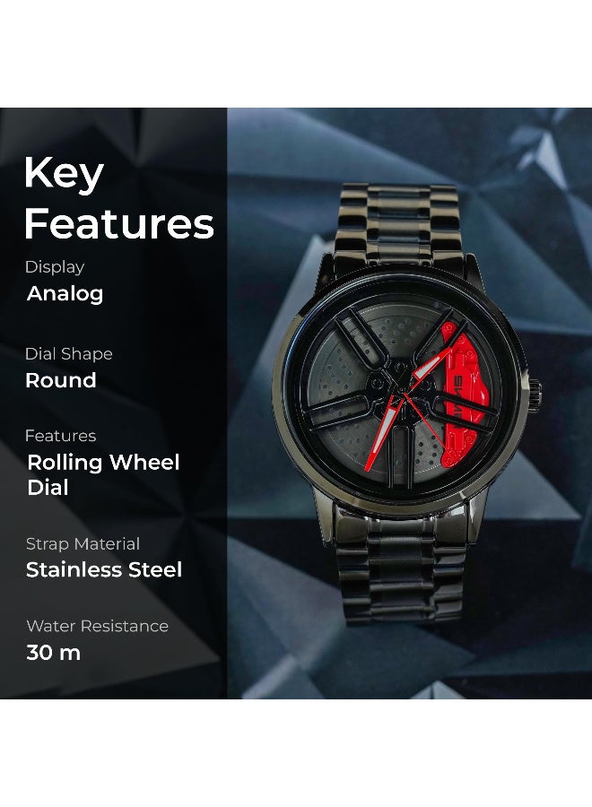 سكمي ساعة الرجال عجلات جديدة تتداول الموضة الإبداعية تشي يوهوي دوري المروحين الفراشة مزدوجة السرعة هدية ساعة المعصم - 1990 - Image 2