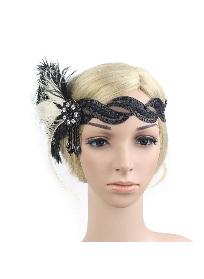 جيسن قطعة رأس من ريش الطاووس من مجموعة فلابر في عشرينيات القرن العشرين من جاتسبي - Image 3