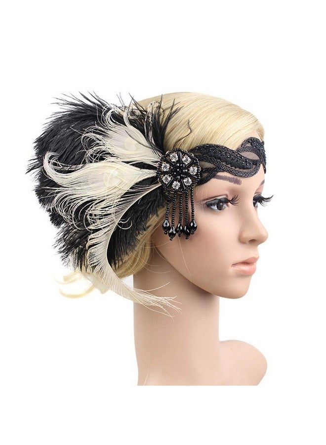 جيسن قطعة رأس من ريش الطاووس من مجموعة فلابر في عشرينيات القرن العشرين من جاتسبي - Image 2