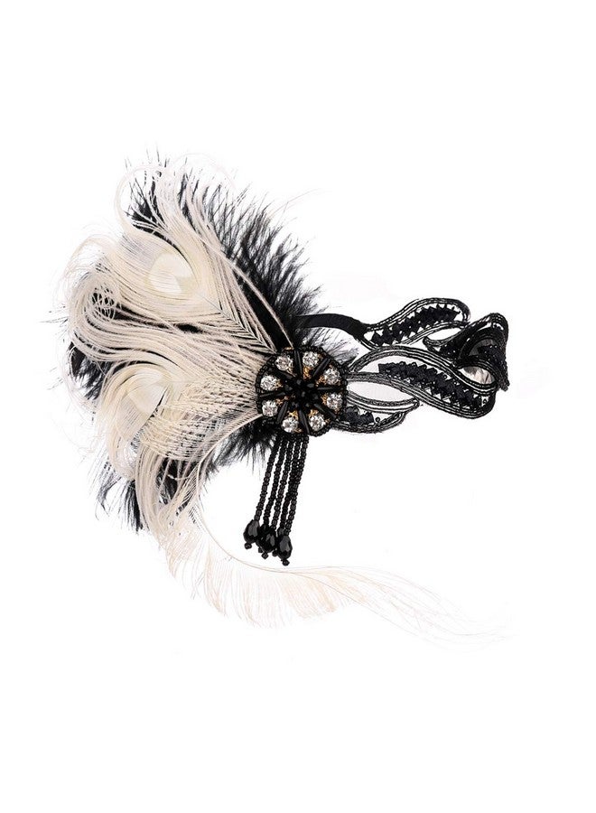 جيسن قطعة رأس من ريش الطاووس من مجموعة فلابر في عشرينيات القرن العشرين من جاتسبي - Image 1