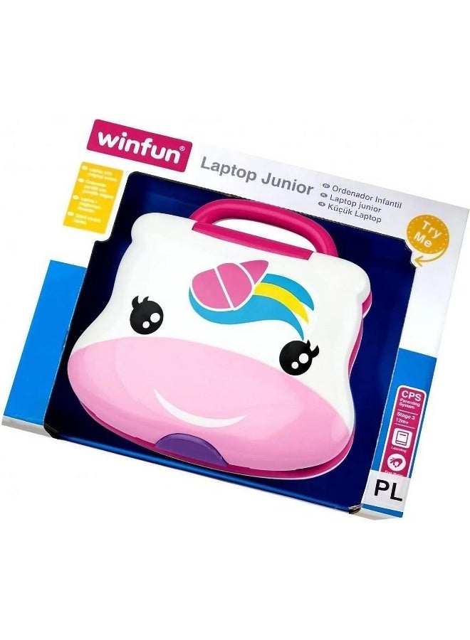 WinFun Junior Laptop Unicorn Toy - Image 1