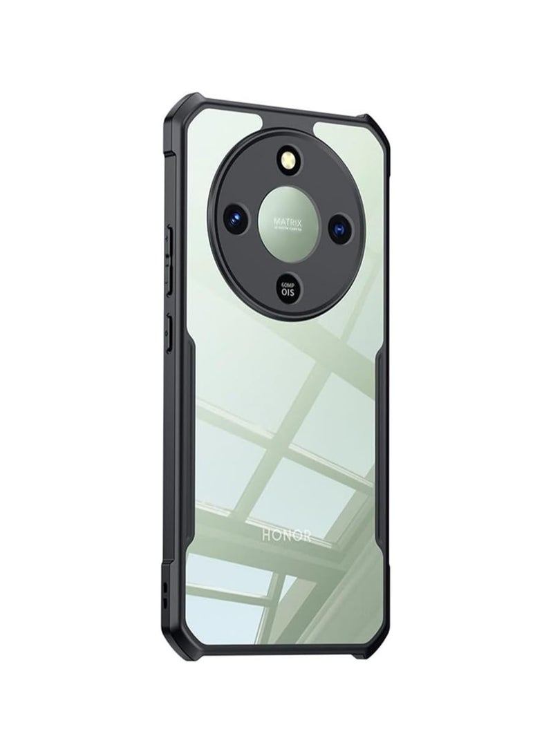 عام غلاف واقي شفاف مع حماية بكاميرا 【Airbag Protection】 متوافق مع Honor X9d 5G، من مادة PC+TPU مضاد للصدمات - Image 1