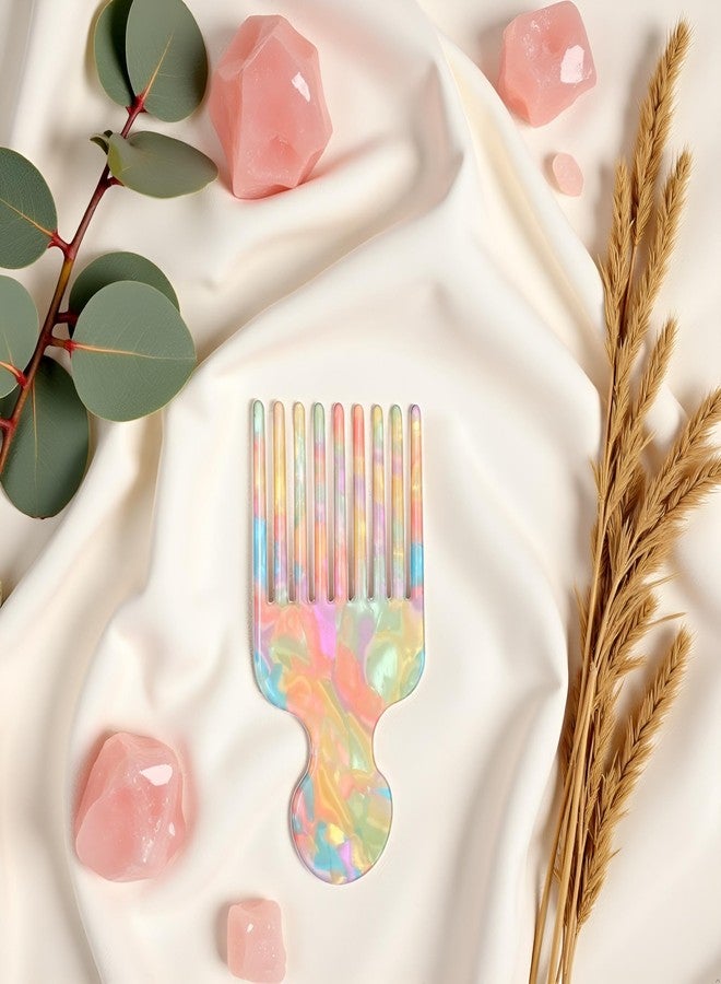WaigN Hair Pick Comb, Wide Tooth Comb for Curls, Hair Picks for Women, Long Tooth, Detangling Lifting, Styling Tool (4.8 Inches） - Image 4