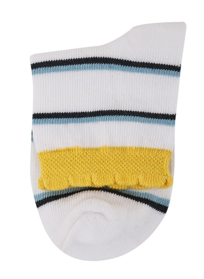 Dollar Kids Socks For Boys & Girls In Blended Cotton (Pack Of 3) - Image 3