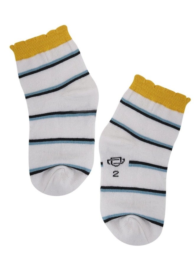 Dollar Kids Socks For Boys & Girls In Blended Cotton (Pack Of 3) - Image 2