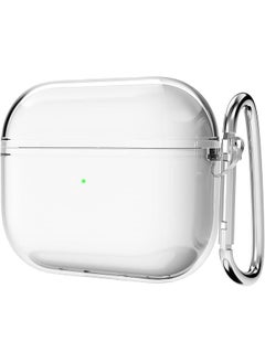 Case Compatible With Airpods 4 With Keychain Soft Clear Tpu Shockproof Wireless Charging Cover For Airpods 4Th Generation Reduced Yellowing Full Protection