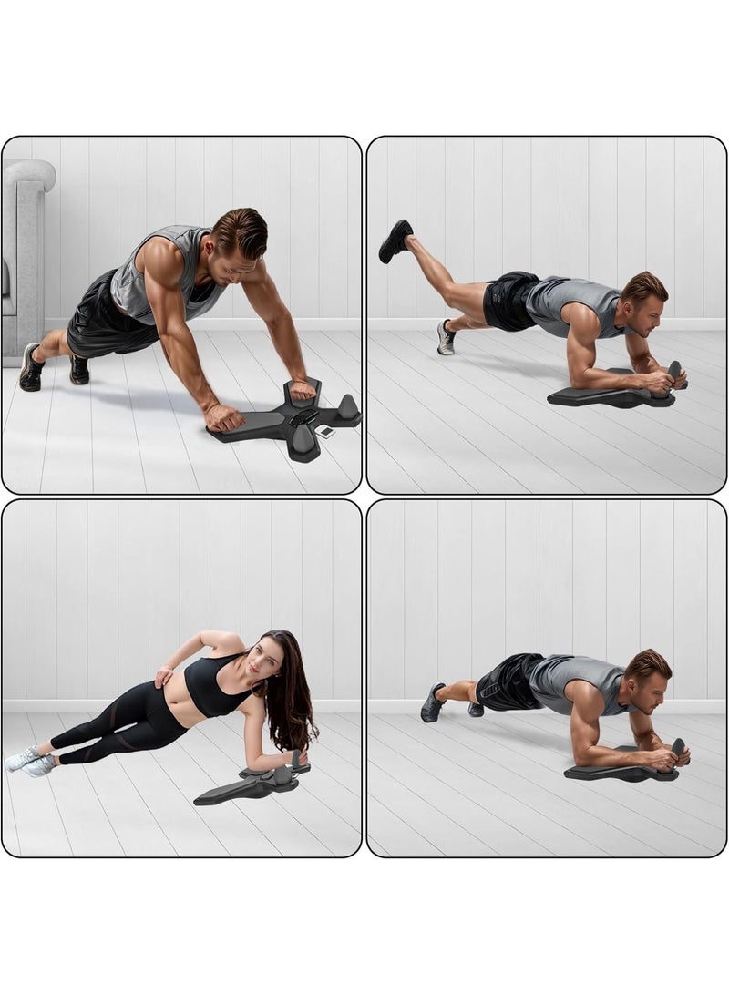 Arabest Balance Board Maze Game for Core Workout, Portable Pure Plank Support Board with Timer, Multifunctional Core & Stability Training Equipment for Home Gym - Image 5