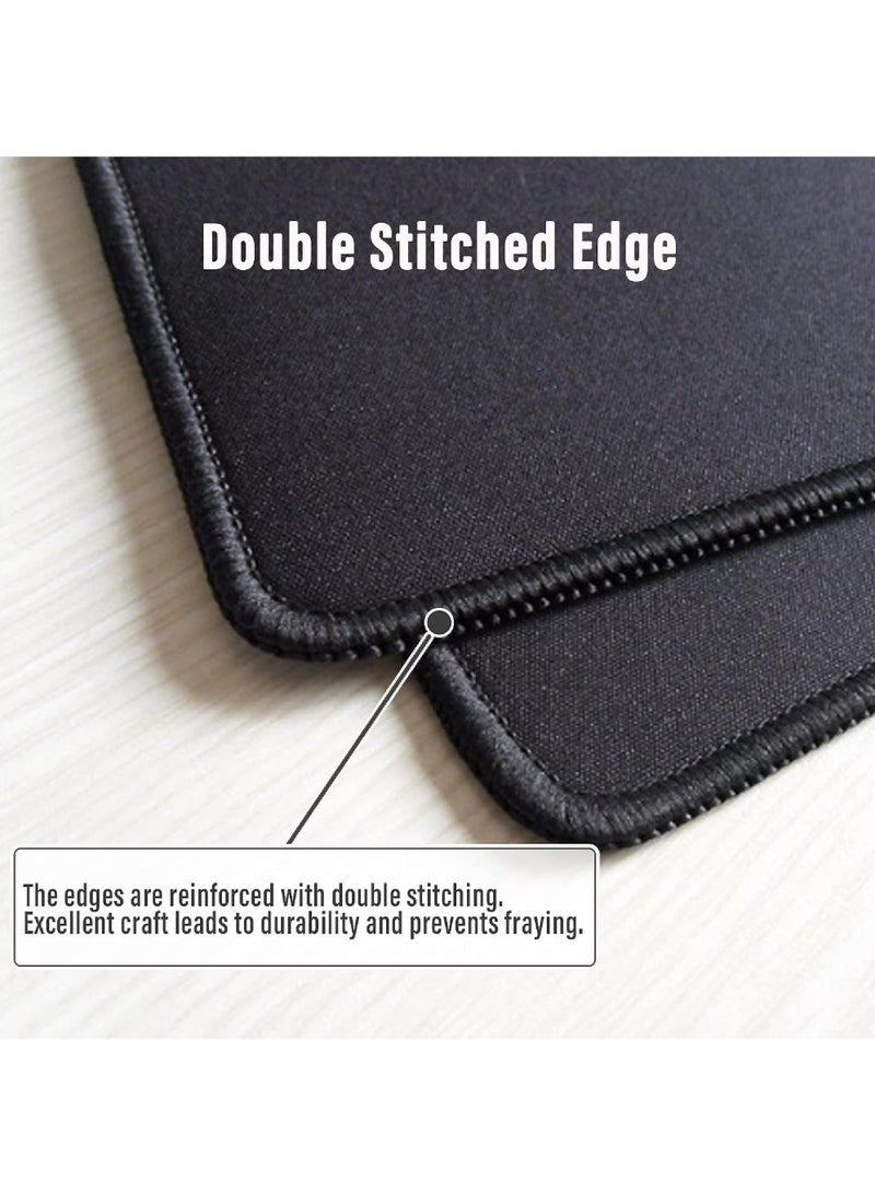 وسادة ماوس ألعاب كبيرة بحواف مخيطة ورسوم متحركة يابانية ووسادة ماوس ممتدة XL مع قاعدة مضادة للانزلاق ووسادة مكتب مقاومة للانسكاب للوحة المفاتيح والماوس 800 * 300 * 3 مم - view 4