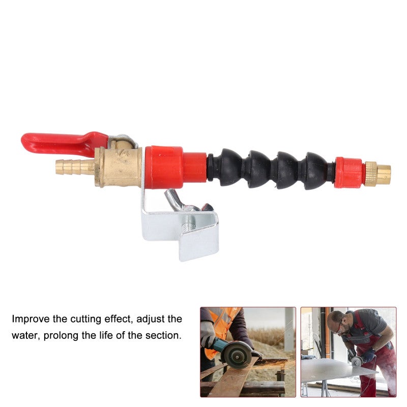 Cutting Machine Accessory: Lightweight Durable Water Cooling Attachment - Adjustable Water Flow Boosts Cutting Performance, Minimizes Dust Exposure for Healthy Environment for Tile Stone Metal Cutting - Image 2