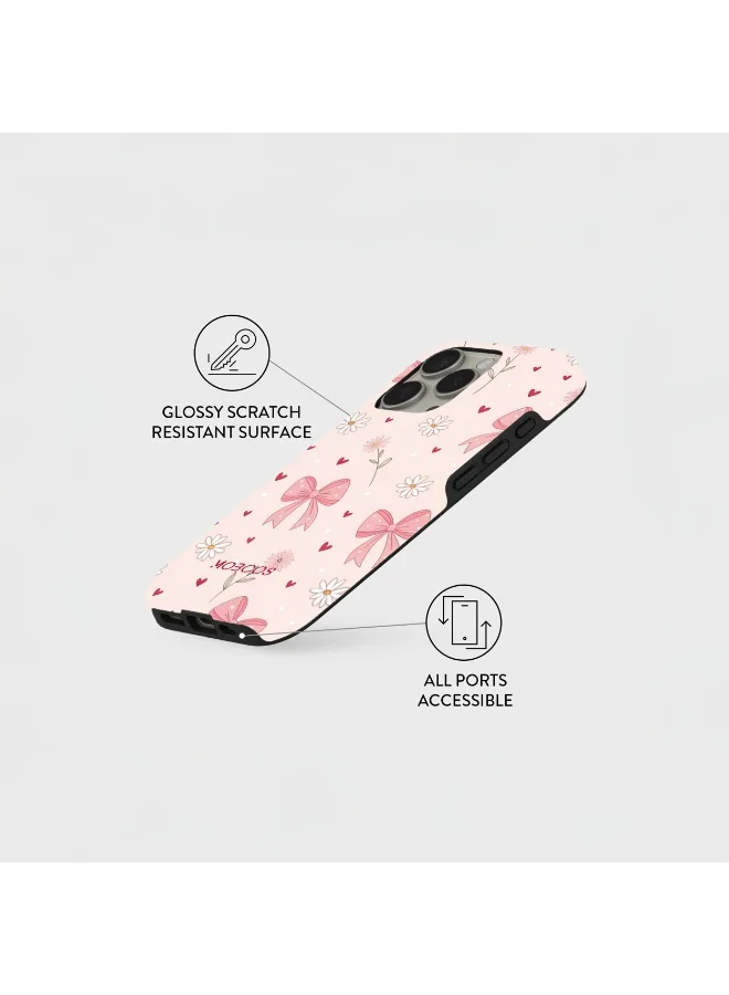 Mobcos iPhone 16 Pro Sweetheart Garden Mobcos iPhone 16 Pro Sweetheart Garden Premium Case Compatible with Hybrid Dual-Layer Hard Shell + Silicone Protection - Scratch-Resistant Shockproof Mobile Cover  | Best Price UAE