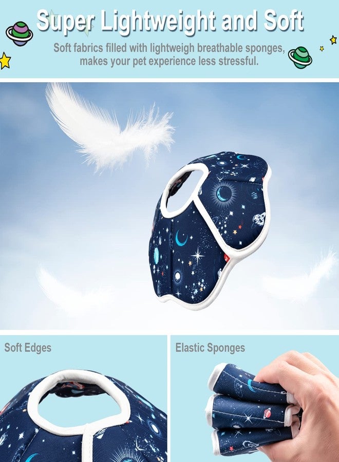 Depets Cat Cone Collar Soft, Adjustable Lightweight Cat Recovery Collar to Stop Licking, Waterproof E Collar for Cats Puppies Rabbits, Pet Cone for Small Animal After Surgery Grooming, Neck Girth 7 IN - Image 5