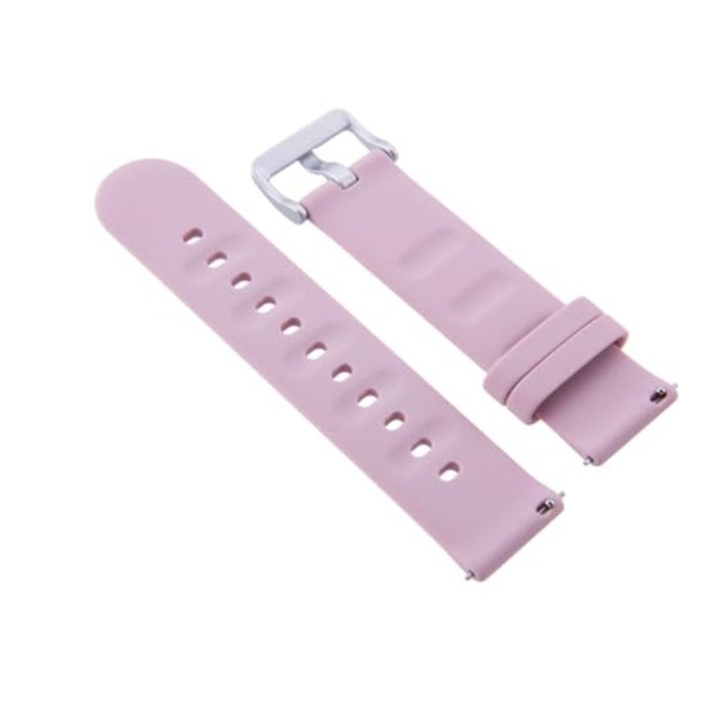 For ATandT amiGO Jr. Watch 2 Smart Watch Bands, Replacement Band Adjustable Soft Silicone Colorful Pattern Wristband Straps Compatible with ATandT amiGO Jr. Watch 2 Pink - Image 3