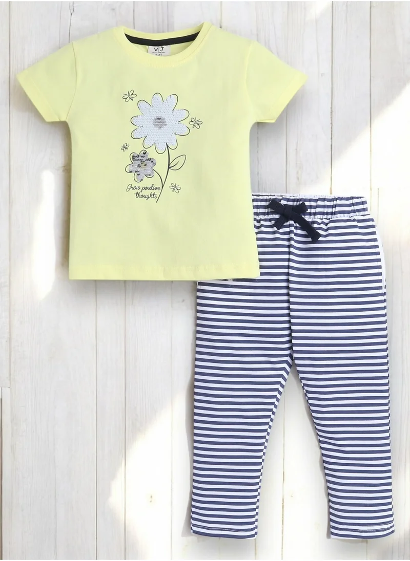 victor and jane Victor and Jane - Printed T-shirt and Pyjama Set
