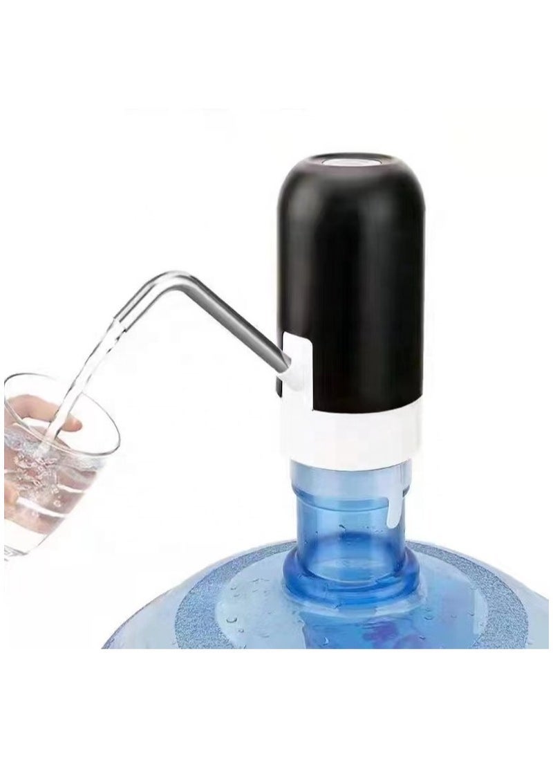 إلترازون Mini USB Electric Water Dispenser Pump – Portable Automatic Water Bottle Pump for 5 Gallon Bottles – Rechargeable and Easy to Use for Home, Office, Camping, and Outdoor Hydration - Image 1