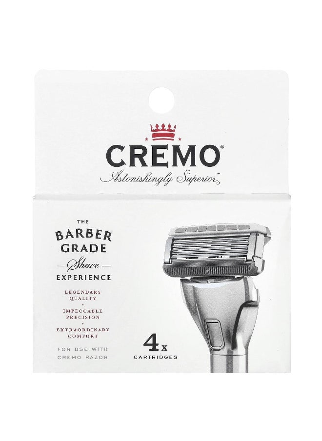 cremo Cremo, Razor Cartridges, 4 Cartridges  - Image 1