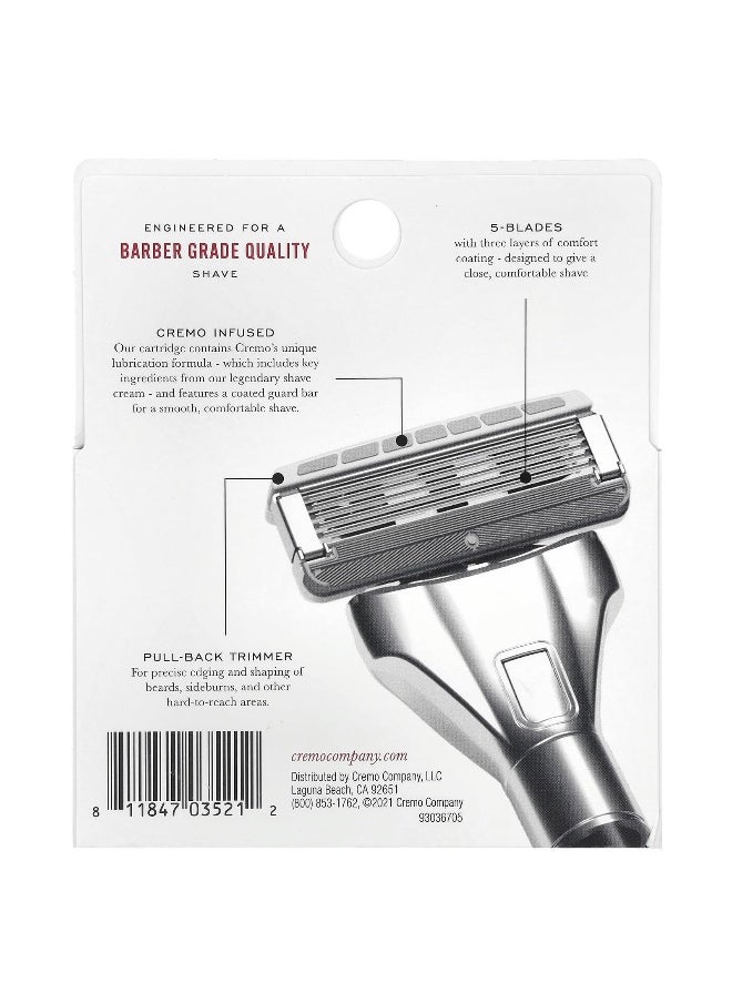 cremo Cremo, Razor Cartridges, 4 Cartridges  - Image 2
