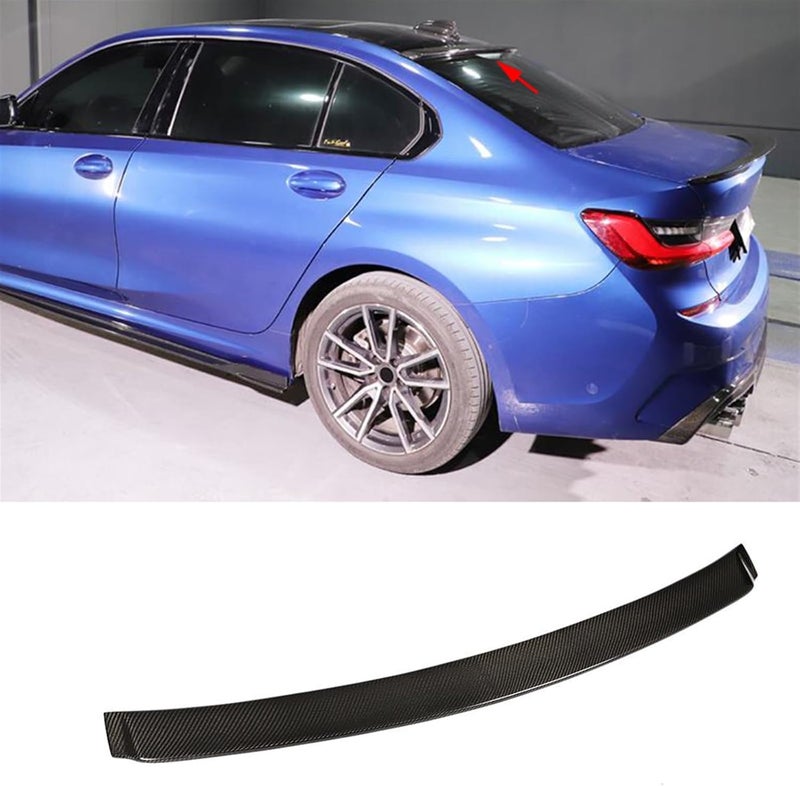 DEMULAX Carbon Fiber Rear Trunk Spoiler for BMW 3 Series - Image 5