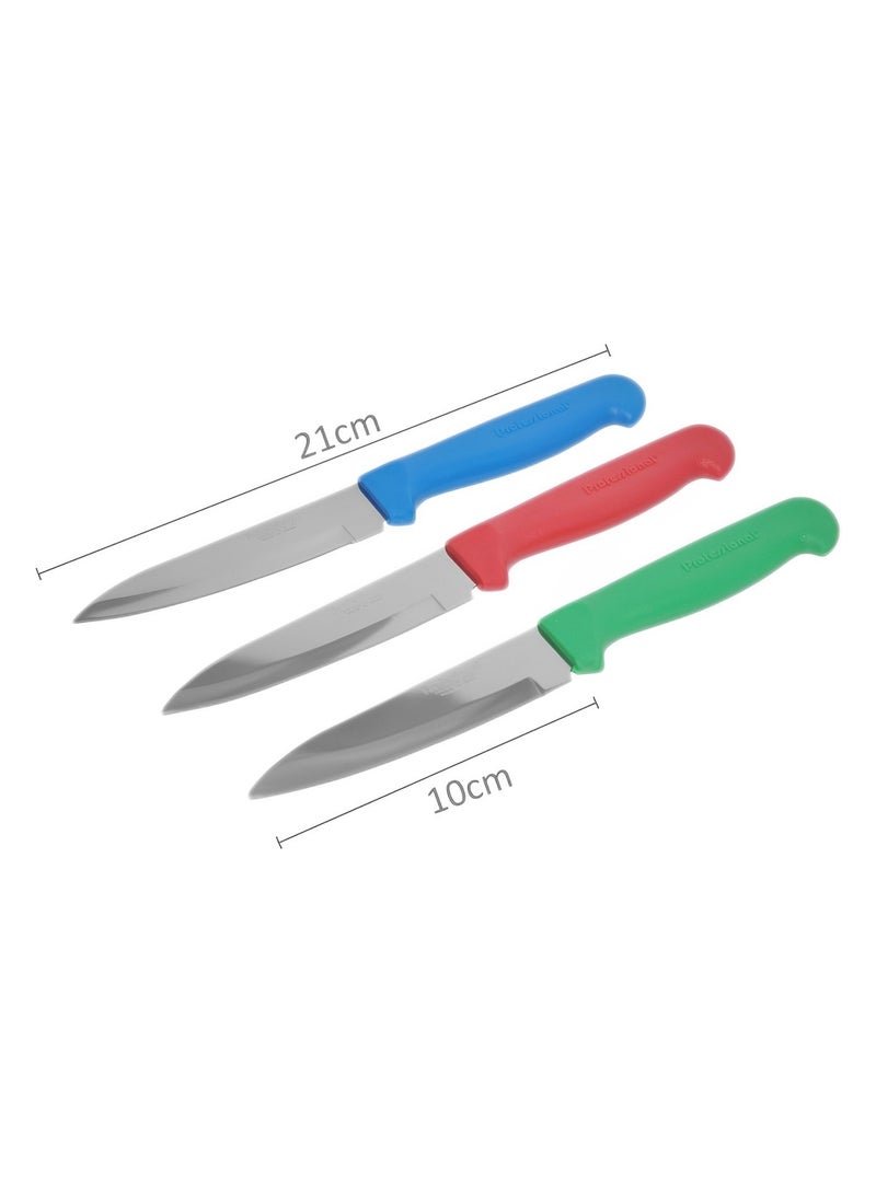 PROFESSIONAL طقم سكاكين 3 قطع - إصدار متعدد الألوان - Image 2
