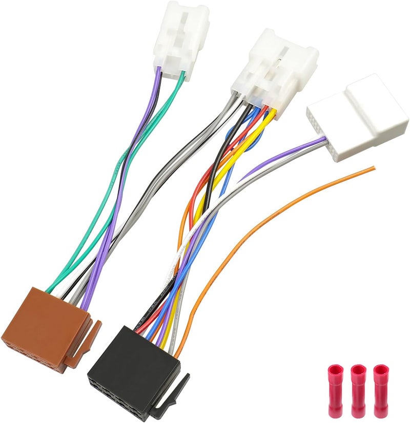 Jayubien Stereo Wiring Harness for Toyota Radio Connector 2003-2012 - Image 1
