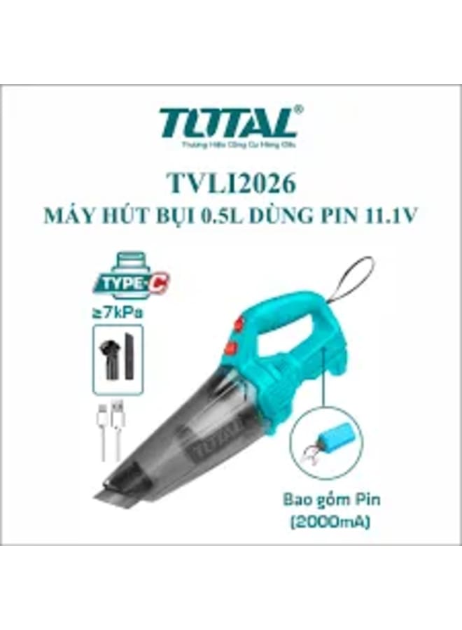 TOTAL Type-C Charger Vacuum Cleaner - Image 1