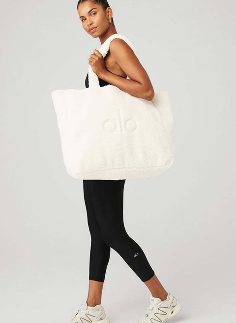 Alo plush bag Large capacity handbag