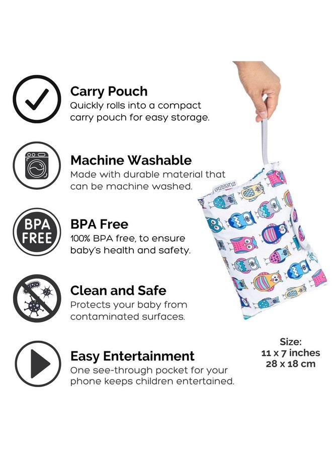 MOMMORE mommore Neoprene Diaper Bag Backpack Small Baby Bag Travel Mini Diaper Backpack for Newborn with Insulated Pockets (Beige) - Image 5
