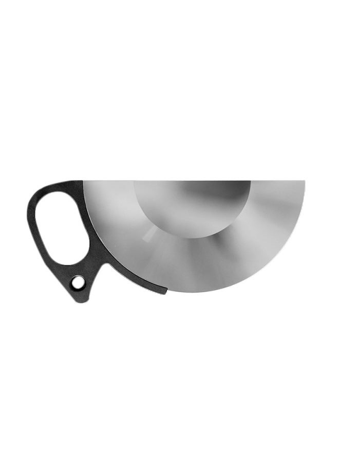 100mm Handheld Semicircular Split Vortex Effect Prism Filter Photographic Lens Attachment-Color:100mm - Image 5