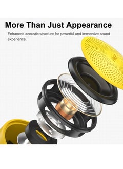 EWA EWA A124 Portable Mini TWS Bluetooth Speaker Outdoor IPX5 Waterproof Subwoofer (Black)  - Image 5