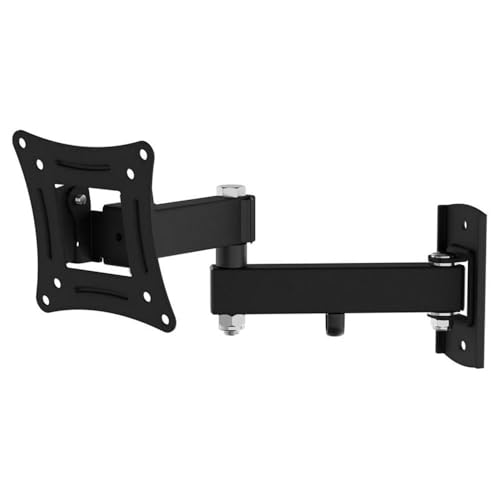 AVF Steel Full Motion Long Extend TV Wall Mount for 12" to 25" TV in Black - Image 1