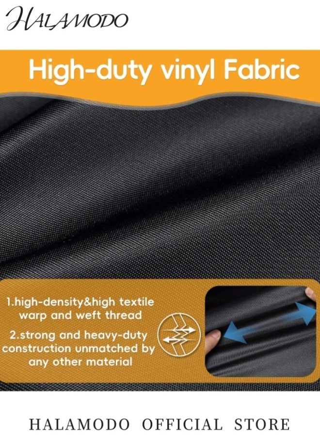 HALAMODO Barbeque Grill Cover Outdoor BBQ Grill Cover Waterproof Heavy Duty Barbecue Charbroil Grill Cover Protective Grill Cover Barbeque Grill Accessories  - Image 3