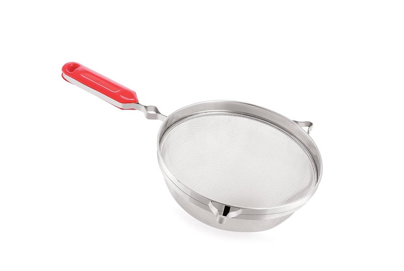 Tosaa Stainless Steel Juice Strainer Stainless Steel Soup & Juice Strainer- Big Tea STRAINERS(8) 34L x 20.5W x 7H Cm - Image 3