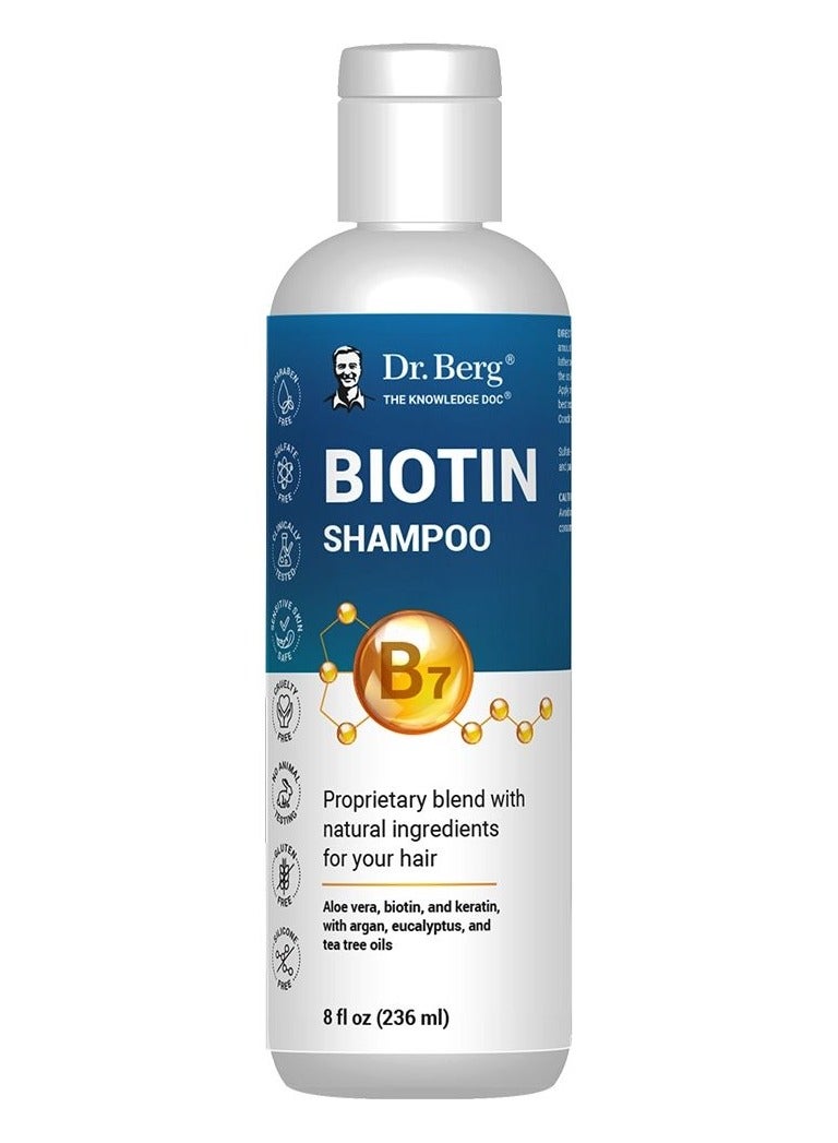 Biotin Shampoo B7, 236 ML, Promotes Visibly Nourished and Revitalized Hair