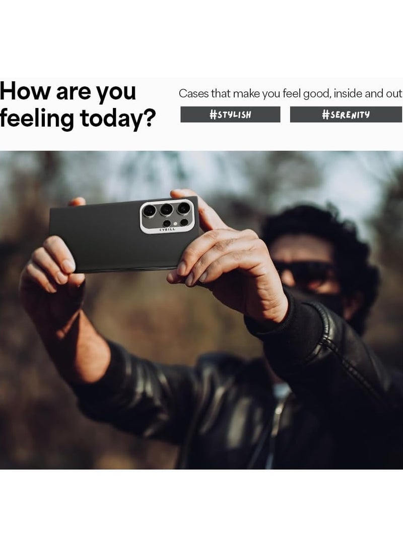 CYRILL Ultra Color Compatible with Samsung Galaxy S24 Ultra Case Cover [Matte Anti-Fingerprint] - Dusk - Image 3