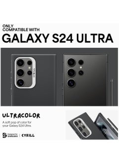 CYRILL Ultra Color Compatible with Samsung Galaxy S24 Ultra Case Cover [Matte Anti-Fingerprint] - Dusk  - Image 2