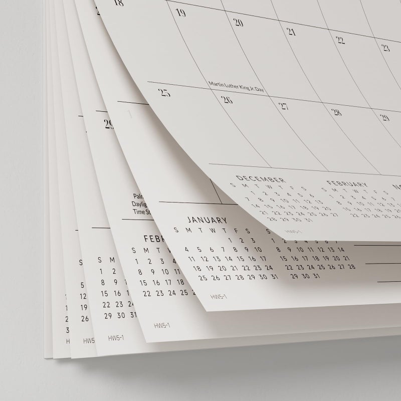 Jotsome Large Wall Calendar 2026-2027, Monthly Wall Calendar From Now to June 2027 17 x 22 inch in Home and Office for Easy Organizing (Now - Jun 2027, 17" x 22") - Image 5
