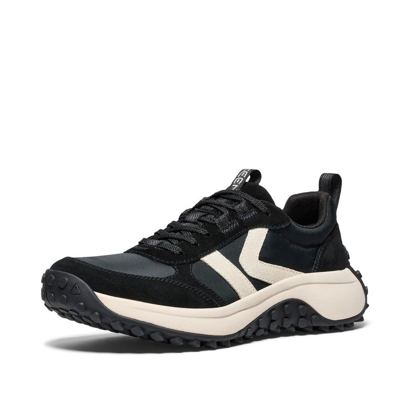 KEEN Women's KS86 Comfortable Durable Retro Style Sneakers Black/Birch - Image 1