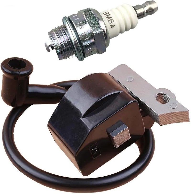 Husqvarna T540XP Chainsaw Ignition Coil Module With BM6A Spark Plug Replacement 585081001 - Image 4