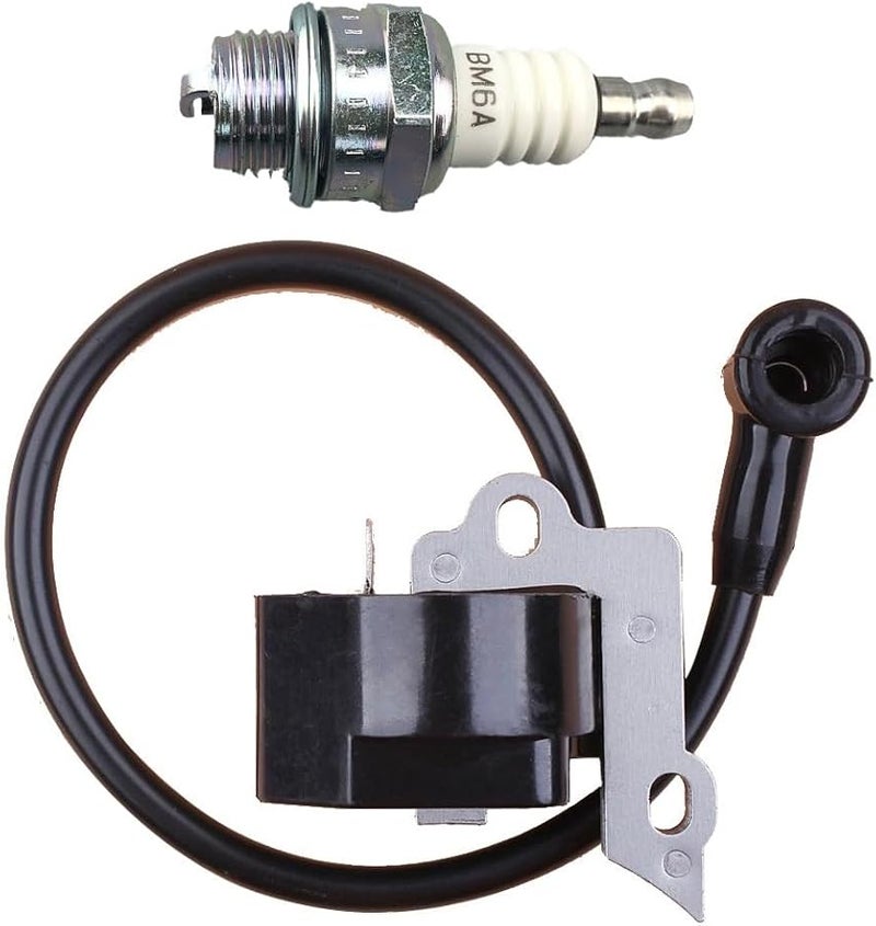 Husqvarna T540XP Chainsaw Ignition Coil Module With BM6A Spark Plug Replacement 585081001 - Image 2