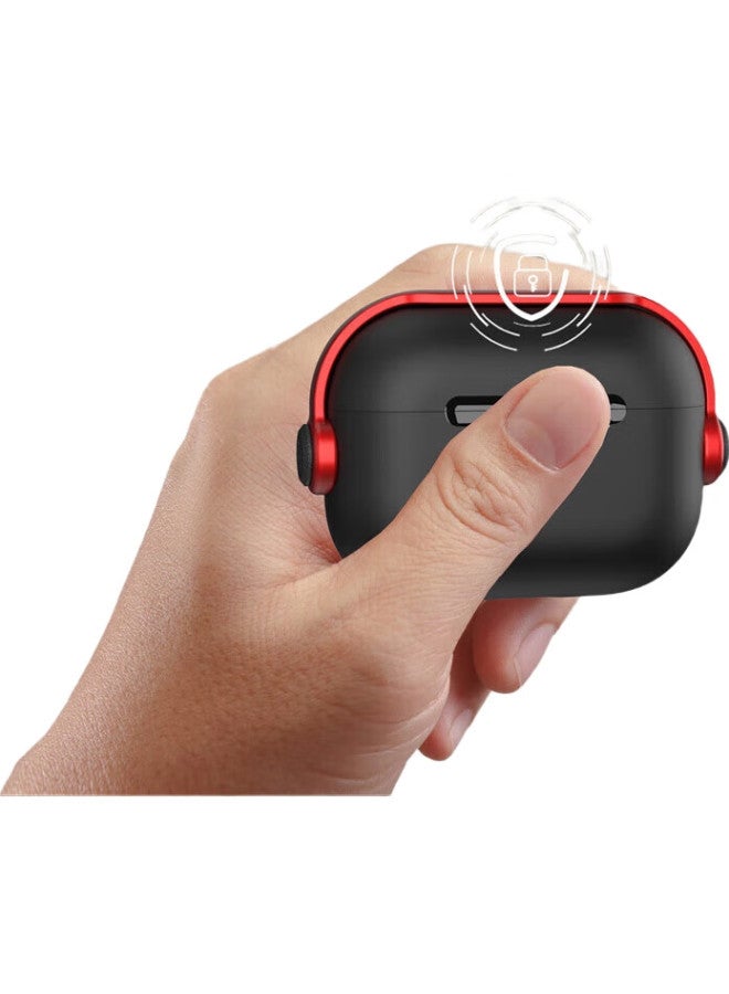 Sehan Compatible With Apple Airpods Pro Earphone Case, Wireless Charging Compatible, Storage Box, Bluetooth Wireless Earphone Case With Lock, Dust-Proof, Shockproof, Creative Soft Shell - Image 2