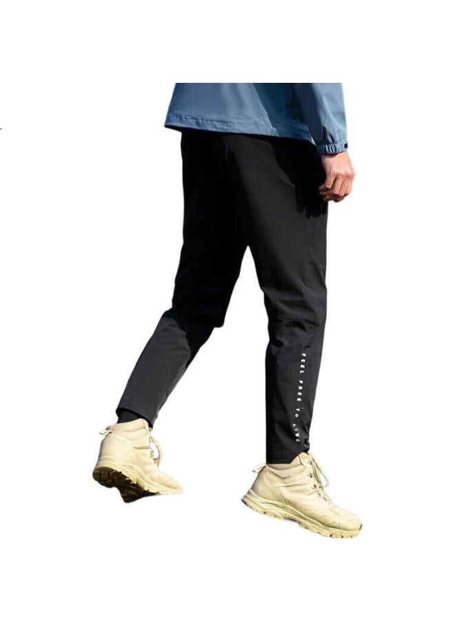 SCALER Quick-Dry Pants, Elastic Breathable Straight-Leg Casual Sports Trousers For Men And Women, F3514408, Black-Men, Xl - Image 2