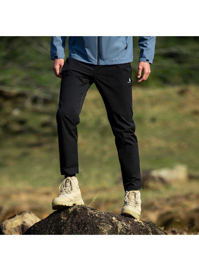 Scaler Quick-dry Pants, Elastic Breathable Straight-leg Casual Sports Trousers For Men And Women, F3514408, Black-men, XL - Image 2