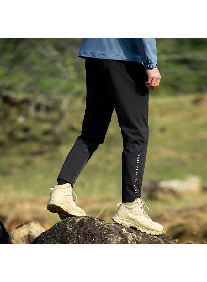Scaler Quick-dry Pants, Elastic Breathable Straight-leg Casual Sports Trousers For Men And Women, F3514408, Black-men, XL - Image 3