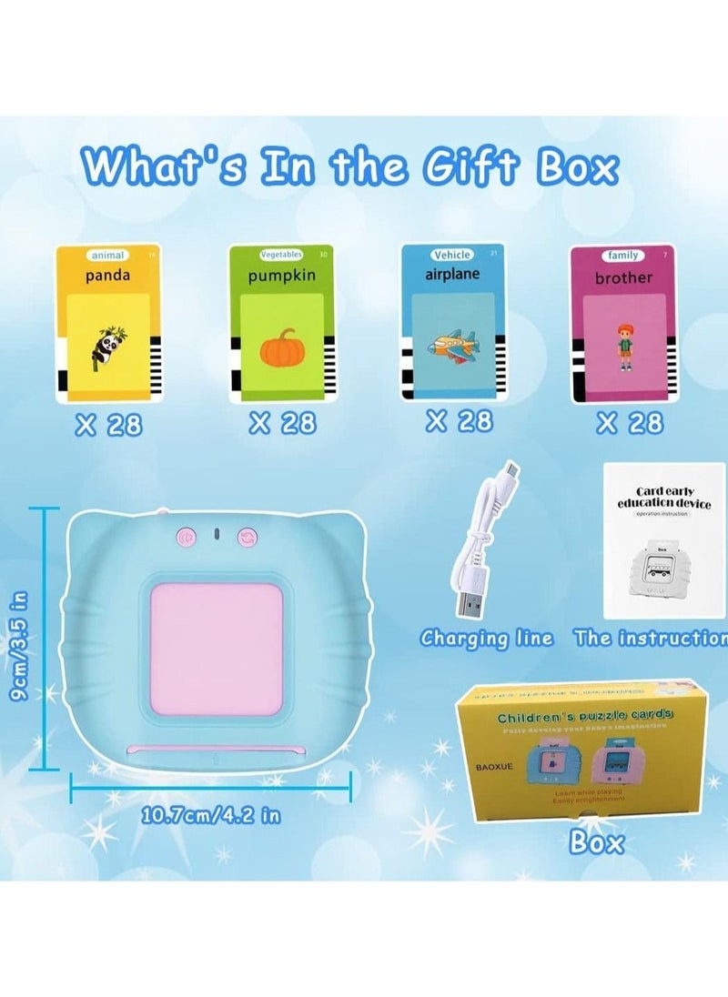 Flash Cards for Toddlers Learning Education Toys for Ages 1 2 3 4 5 6 Years Old Preschool Learning Toy Kids Speech Therapy Toy 112 Baby Flashcards 224 Sight Words - Image 5