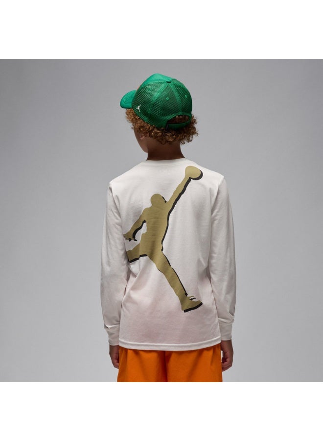 Nike تي شيرت طويل الأكمام من JDB AJB LABEL - Image 2